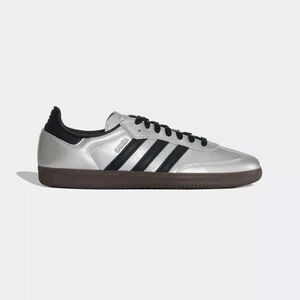 5W - [NEW] Women's adidas Samba OG Shoes 'Silver Metallic' JI4218